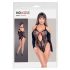 NO:XQSE - body con fiocco - manica lunga - nero (S-L)