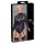 Cottelli Bondage Taglie Forti - body con maniche di pizzo (nero) - 2XL