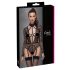 Cottelli - body trasparente con spalline (nero) - M