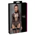 Cottelli - body trasparente con spalline - nero - M