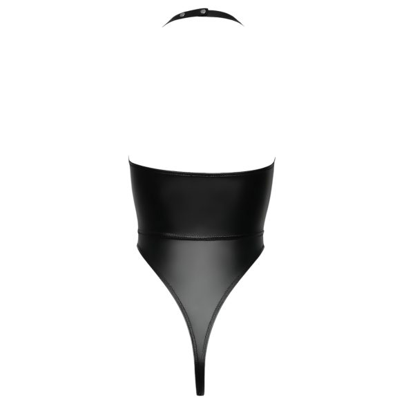 Cottelli Party - body lucido con collo halter - nero - M