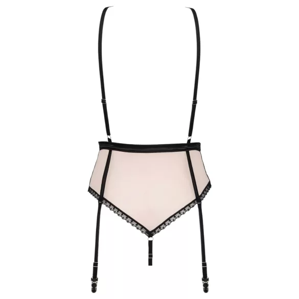 Obsessive Lilines - body con reggicalze - rosa - L/XL