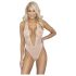 Bodysuit in pizzo baciabile (rosa) - L/XL
