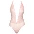 Bodysuit in pizzo baciabile (rosa) - L/XL