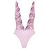 Kissable - body ricamato con rose - rosa