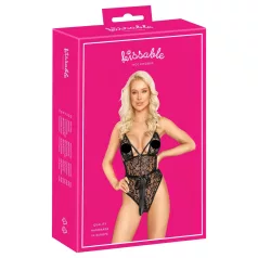 Kissable - body in pizzo (nero)