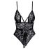 Kissable - body in pizzo (nero) - L/XL