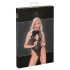 Noir - Body effetto pelle di serpente (nero) - XL