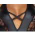 Cottelli Party - body floreale (nero) - M