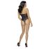 Cottelli Party - body floreale (nero) - L