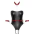 Cottelli Bondage - body lucido con manette per polsi - nero - L