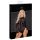 Noir - body a maniche lunghe con stampa leopardata (nero) - M