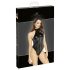 Noir - body lucido con collo halter (nero) - L