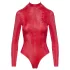 Cottelli - body donna effetto pelle serpente - rosso