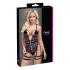 Cottelli - body aperto con spalline - nero