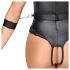 Cottelli Bondage - Body nero aperto con dettagli audaci