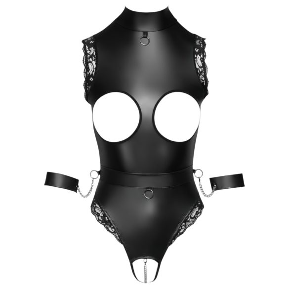 Cottelli Bondage - body aperto seno - nero