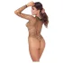 Cottelli - body aperto con strass - nero - S-L