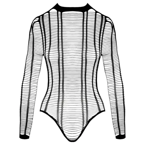 Cottelli - body aperto a righe - nero - taglia S-L