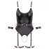 Cottelli - body bondage aperto con manette - nero