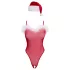 Cottelli - body natalizio con accessori - rosso
