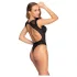 Cottelli - body trasparente in pizzo nero