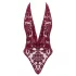 Noir Kink Royal - body trasparente - rosso