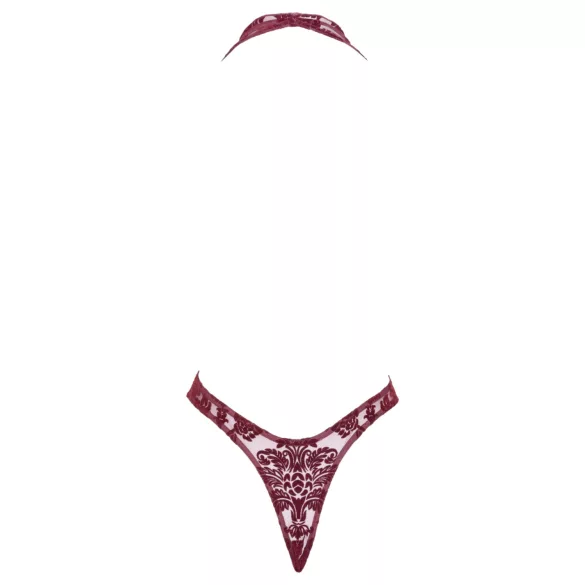 Noir Kink Royal - body trasparente - rosso - M