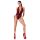 Noir Kink Royal - body trasparente (rosso) - L