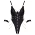 Cottelli - body bondage con catene (nero) - L