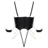 Cottelli - body bondage con catene (nero) - L