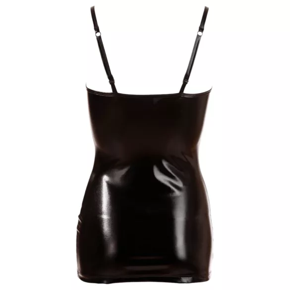 Cottelli - abito lucido con lacci (nero) - XL