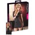 Cottelli - Abito nero in pizzo con fiocco - XL