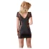 Cottelli - Abito lingerie con pizzo e fiocco - nero - XL