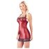 Cottelli - minidress lucido - rosso