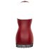 Cottelli - minidress lucido - rosso - M