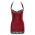 Cottelli - minidress lucido - rosso - XL
