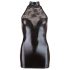 Cottelli - mini abito nero in pizzo con collare brillante - XL