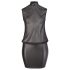 Cottelli Curvy - abito di chiffon lucente (nero)