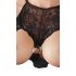 Abierta Fina - audace brillantezza - mini abito nero - XL