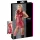 Cottelli Party - minidress lucido senza maniche con zip - rosso - M