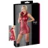 Cottelli Party - minidress lucido senza maniche con zip - rosso - M