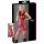 Cottelli Party - minidress lucido senza maniche con zip - rosso - XL