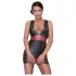 Cottelli Party - abito aderente a righe (nero-rosso)