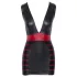 Cottelli Party - abito aderente a righe (nero-rosso) - XL