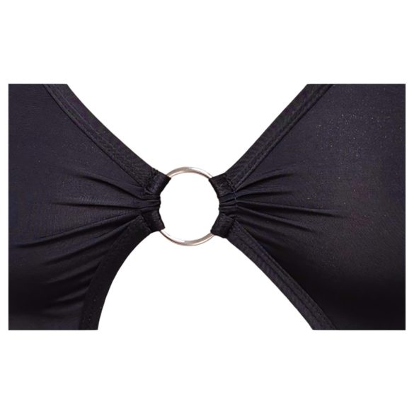 Cottelli Party - abito asimmetrico con anello - nero - L