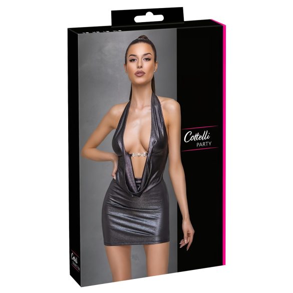 Cottelli Party - abito con collare (argento)