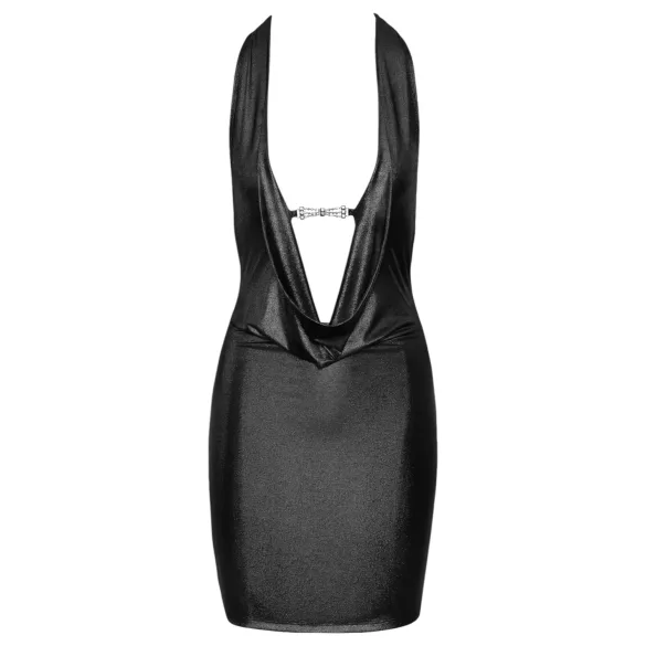 Cottelli Party - abito con collo allacciato - mini - argento - M