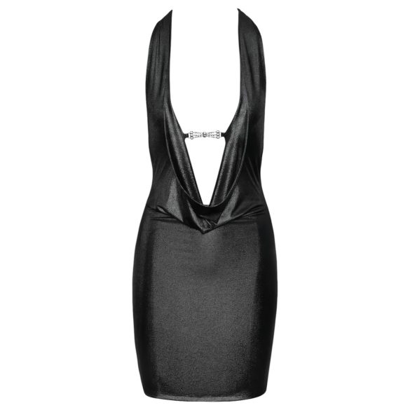 Cottelli Party - abito con collo allacciato - mini - argento - XL