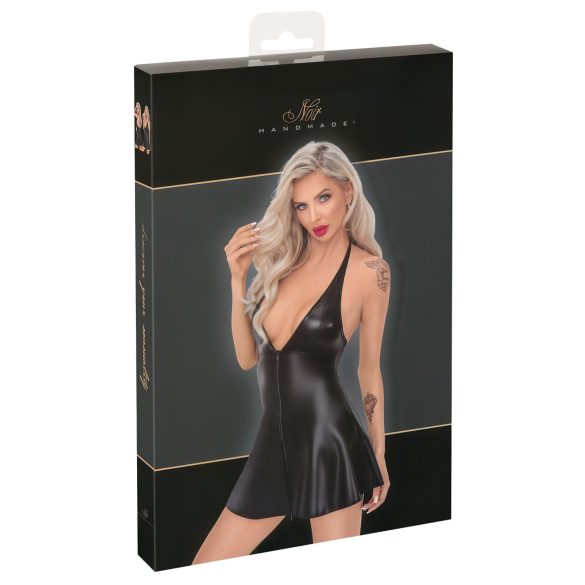 Noir - mini abito con top motivo pitonato (nero) - L